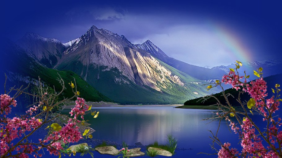 Весна в горах