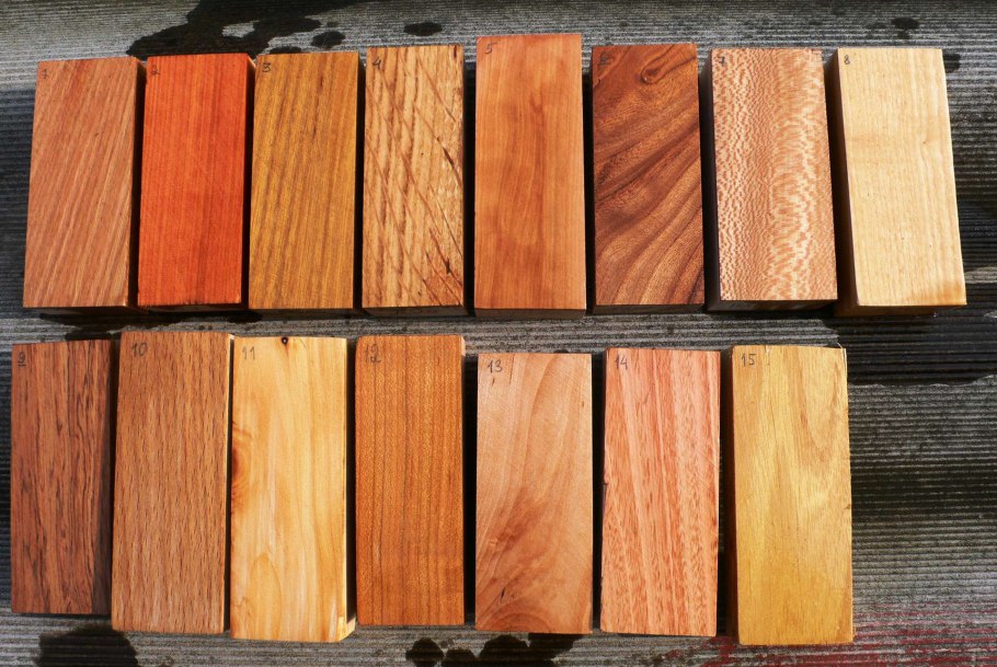 Виды древесины