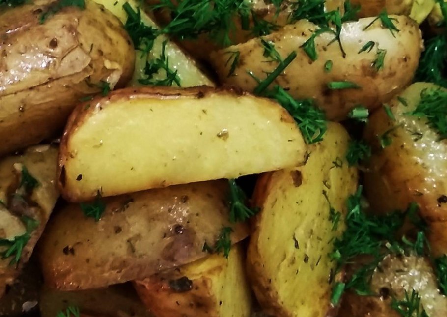 Картошка в кожуре в духовке