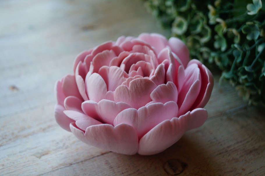 Пионы из мыла своими руками