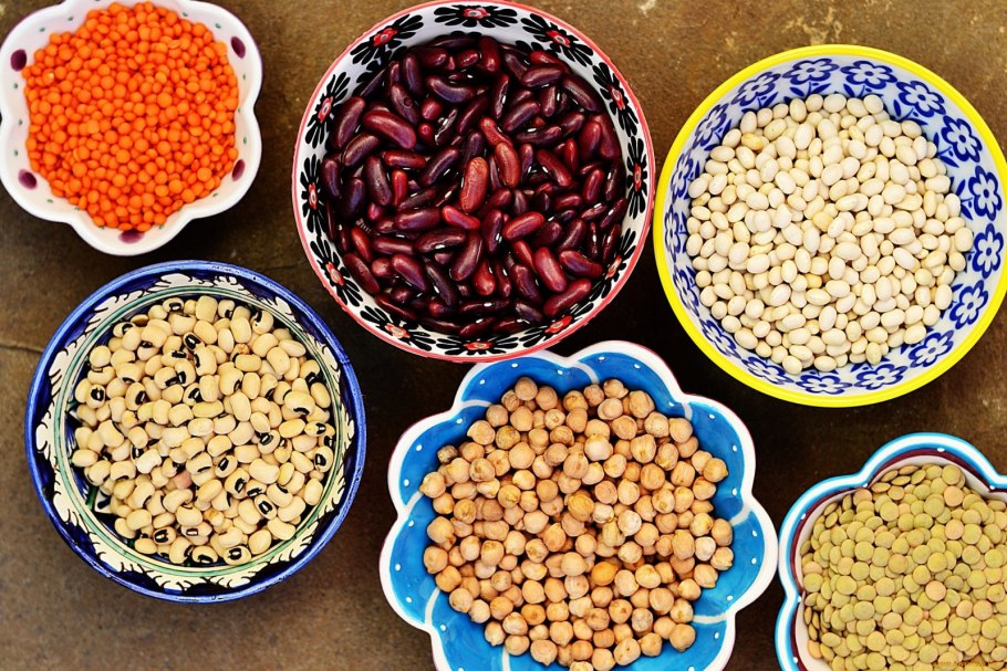 Бобовые - фасоль, чечевица, горох