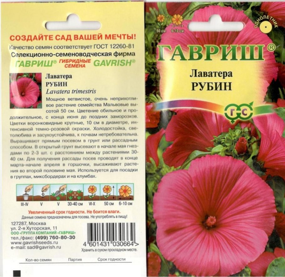 Лаватера Мальвина смесь