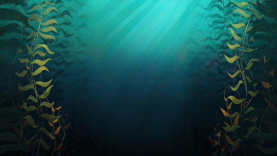 Водоросли фон