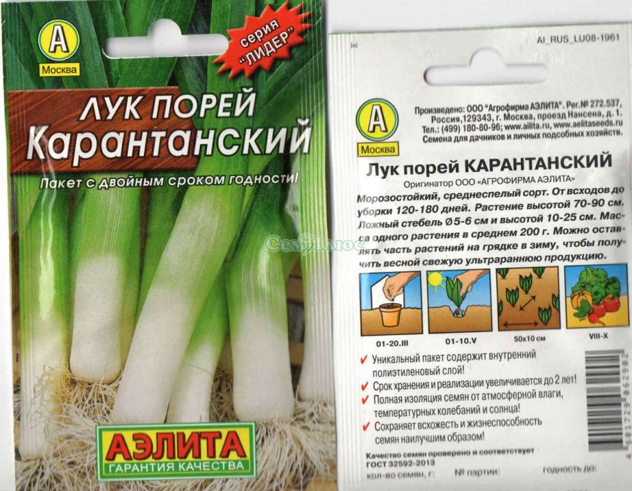 Лук порей победитель 1 г