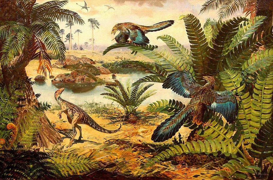 Мезозойская Эра Триасовый Юрский