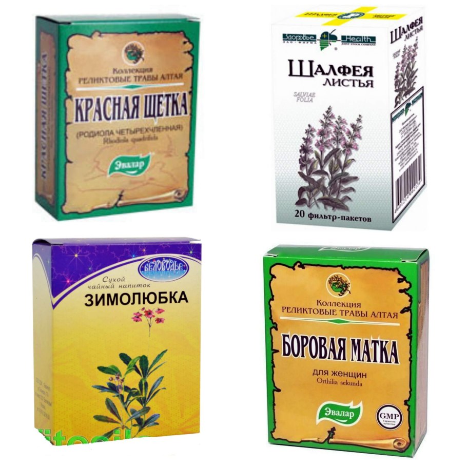 Гормональные травы