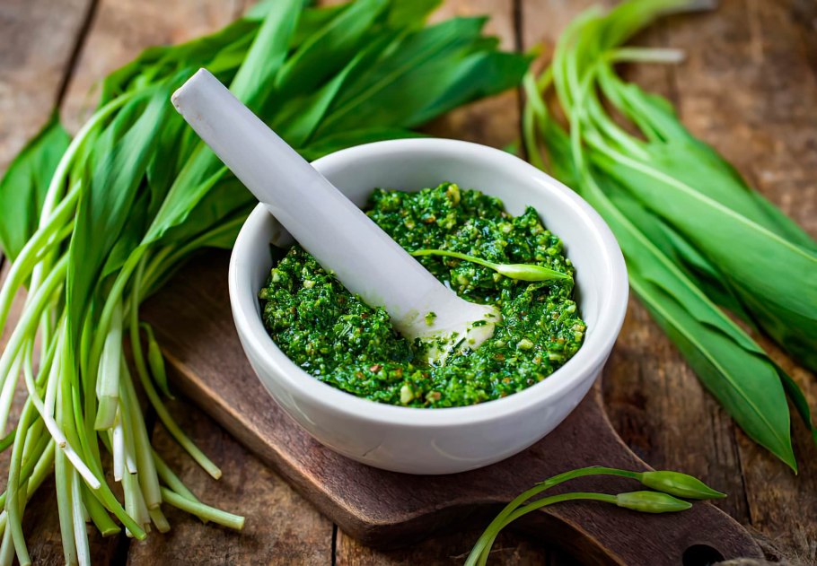 Песто с черемшой