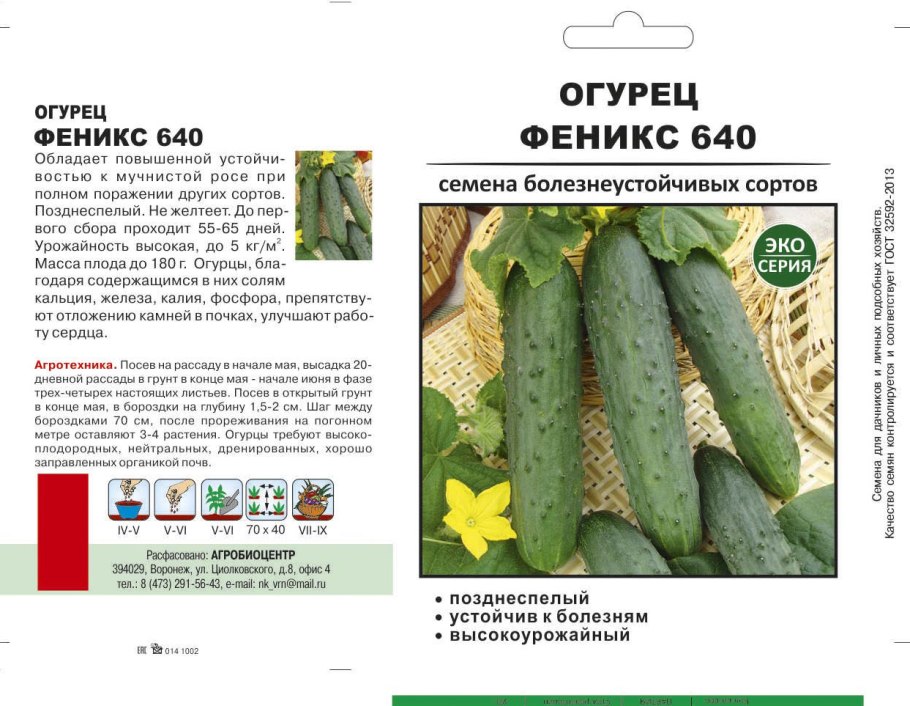 Огурец Патти f1 НК