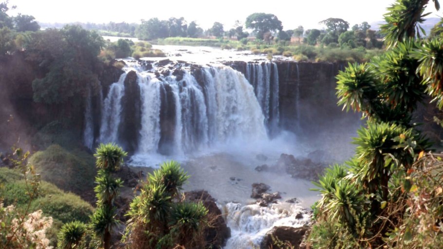 Река Аббай в Эфиопии