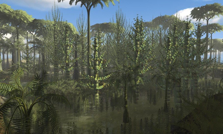 Каламиты палеозой