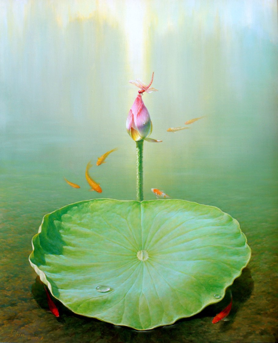 Цзян Дебин Лотосы