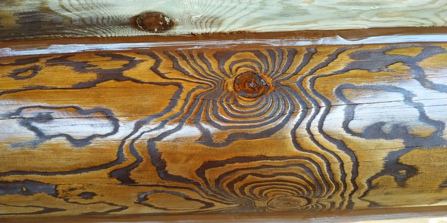 Вагонка лиственница штиль брашированная