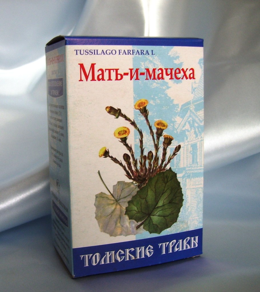 Мать и мачехи листья ЛРС