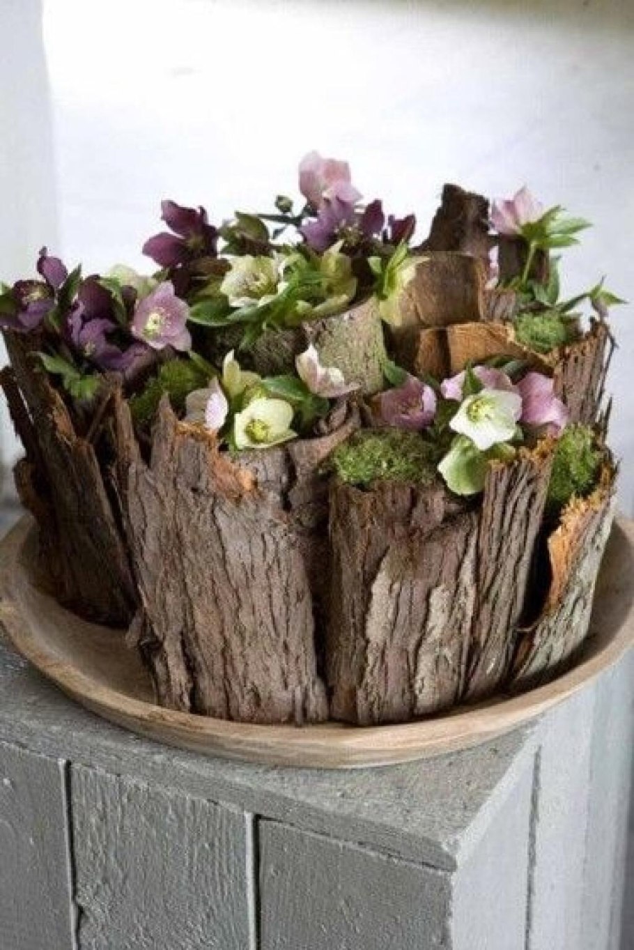 Декор из коры