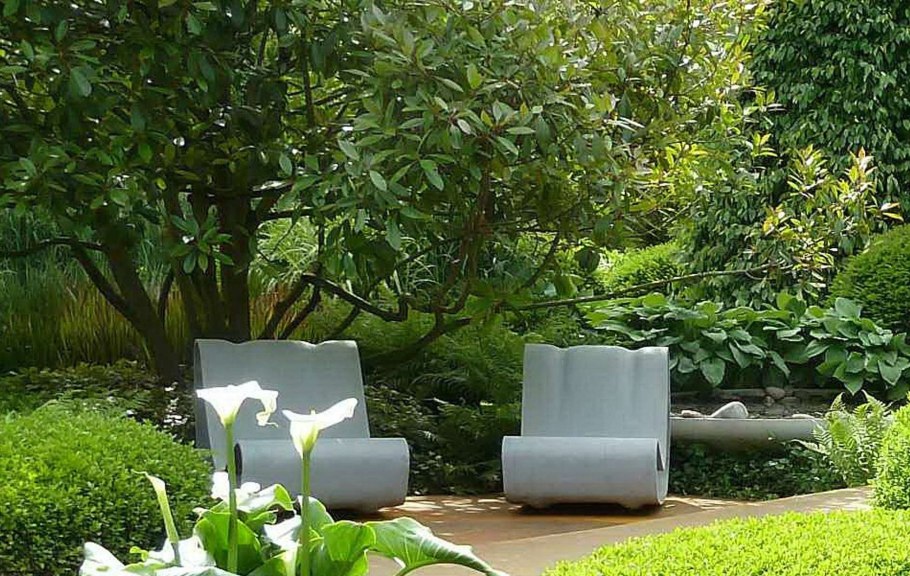 Сад в стиле Модерн