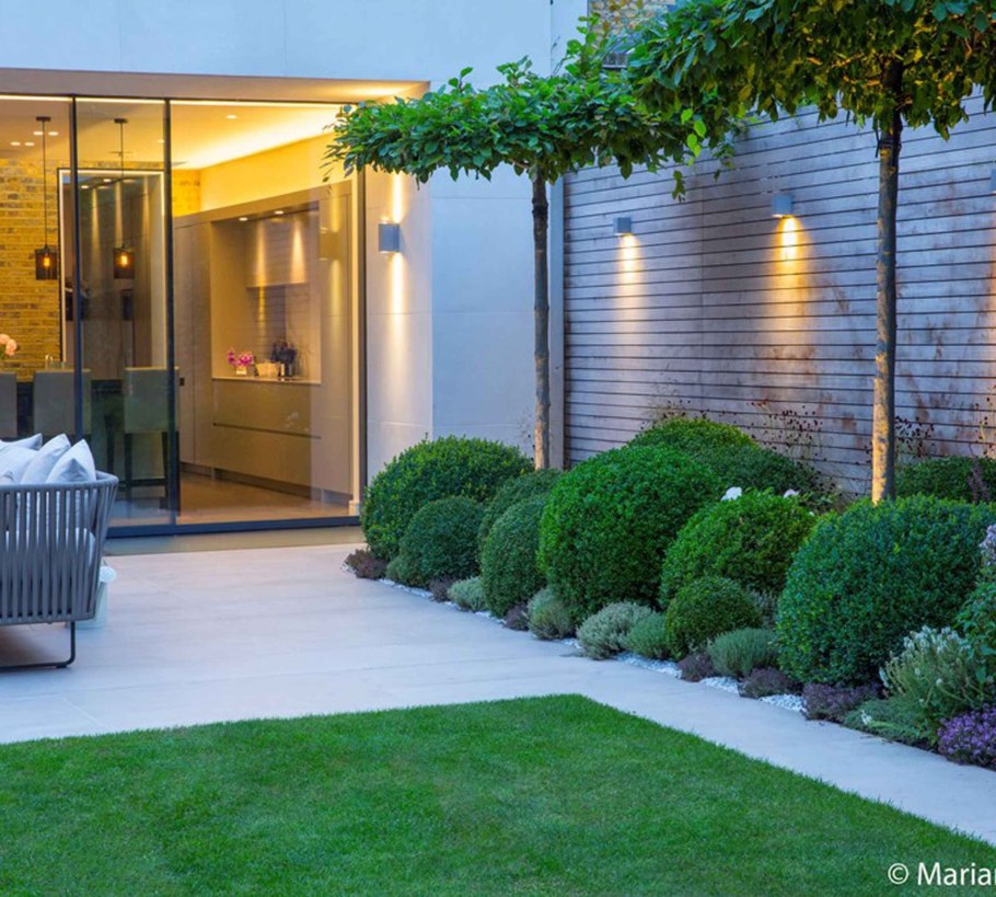 Озеленение внутреннего дворика