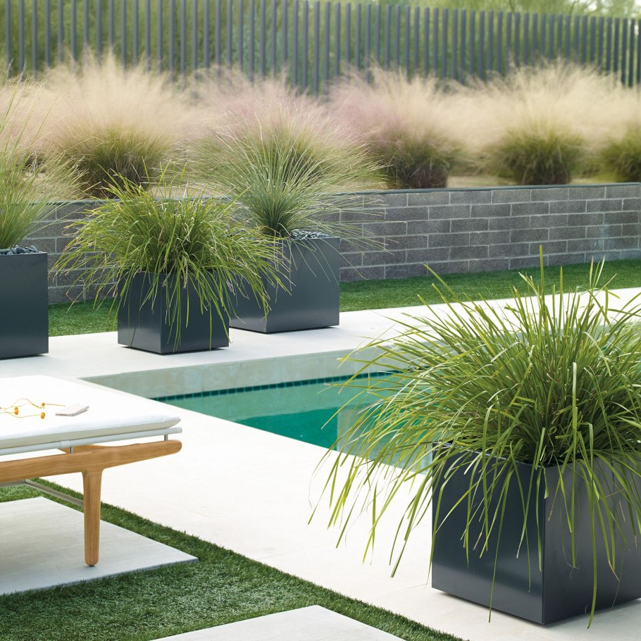 Озеленение сада в стиле Модерн