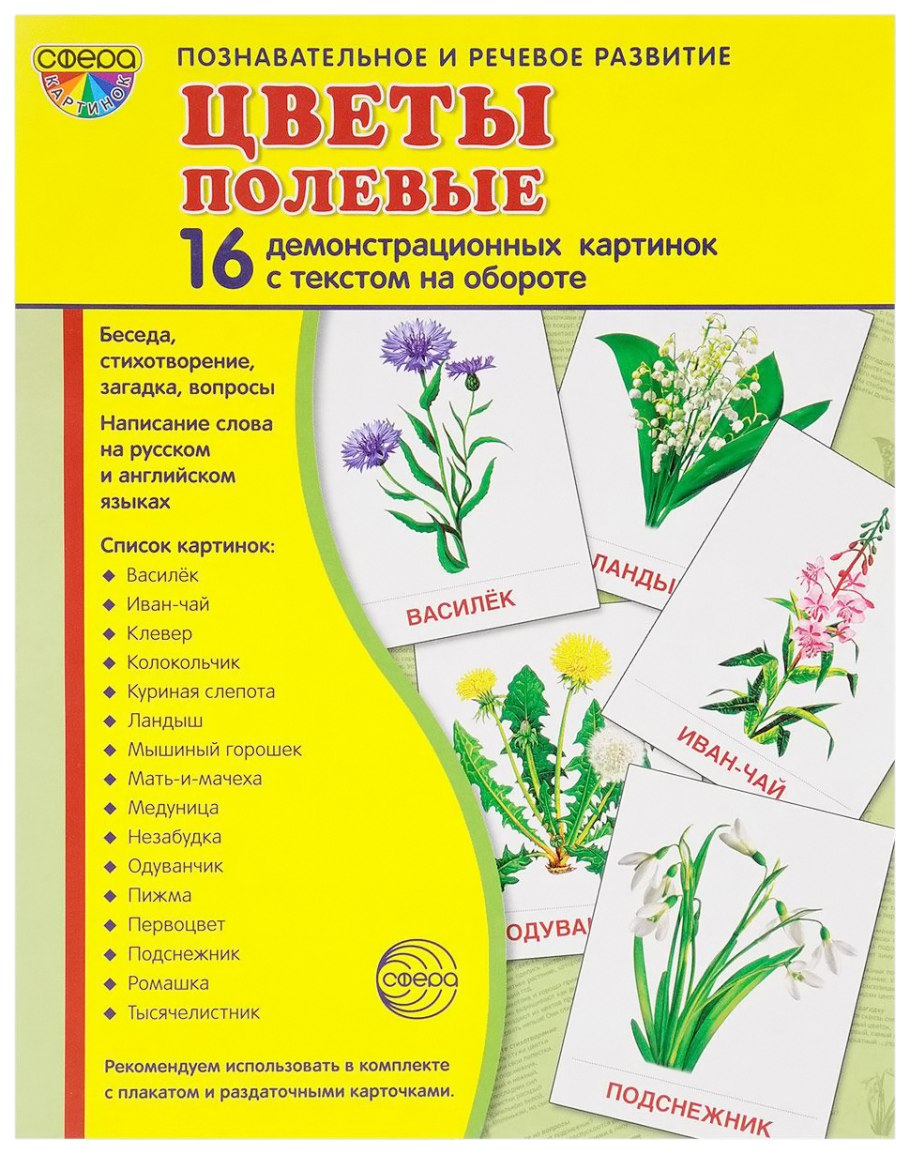 Садовые и луговые цветы