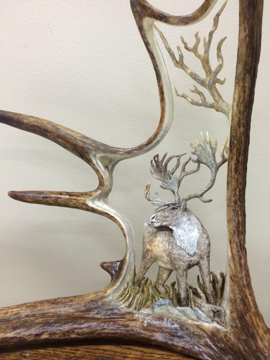 Фигурка оленя из фанеры