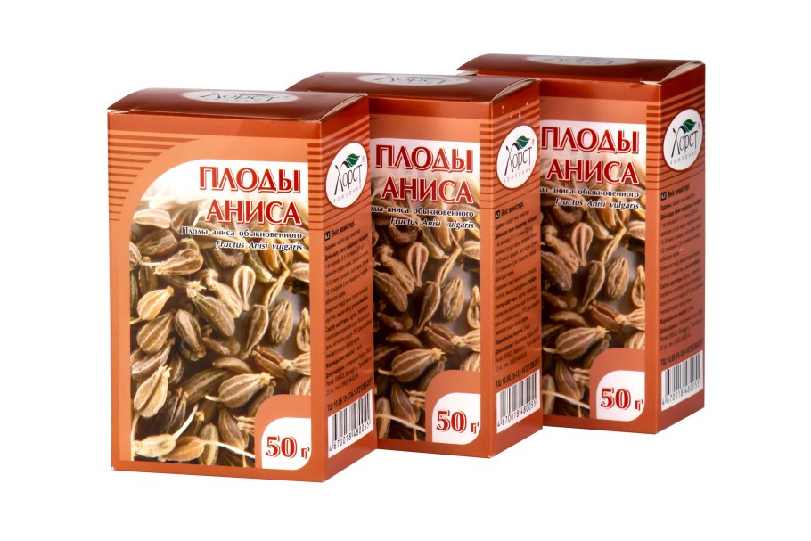 Препараты из плодов аниса