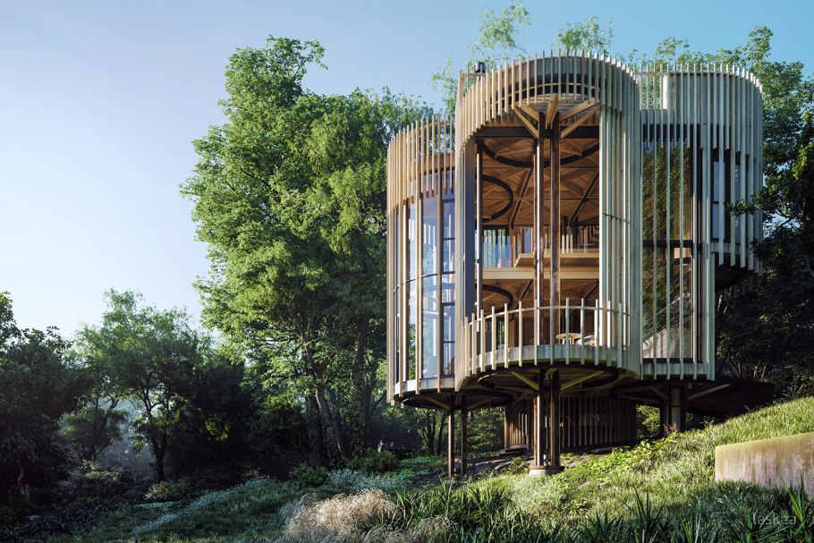 Экостиль в архитектуре