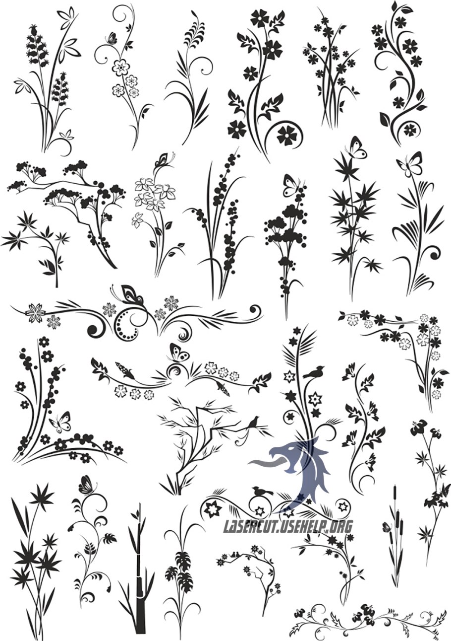 Зеленая веточка