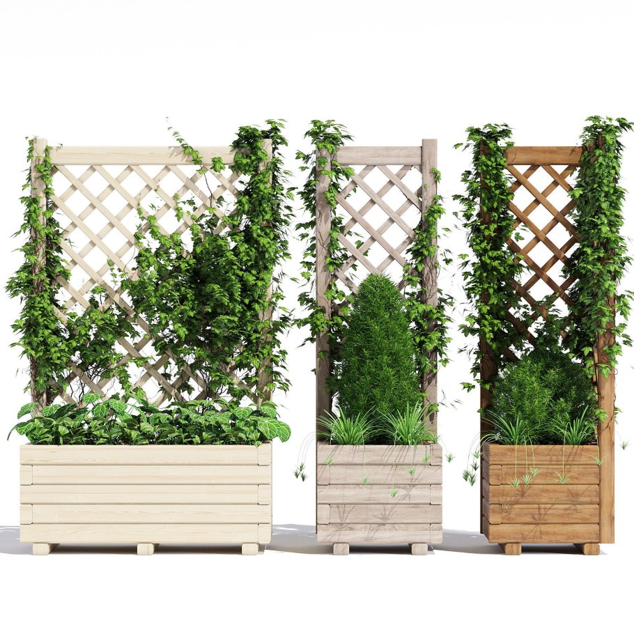 Подставка для цветов на стену