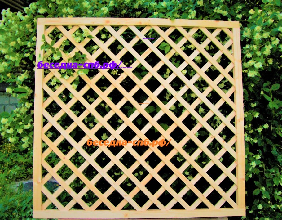 Шпалера деревянная