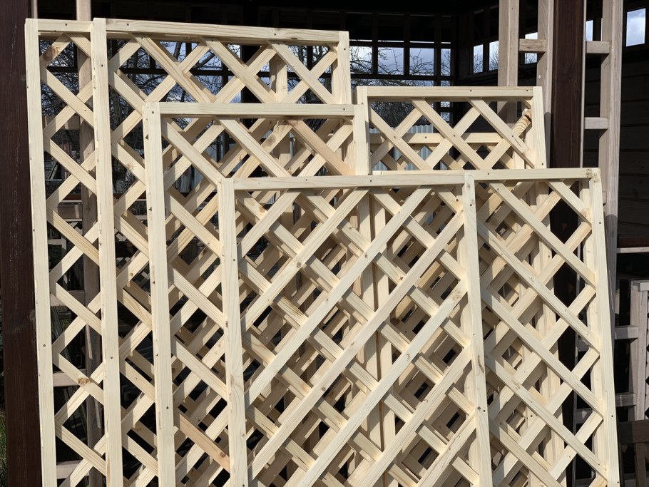 Деревянная сетка