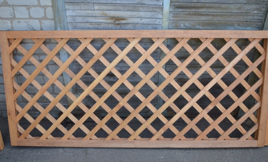 Шпалера декоративная Grinda "овал", разборная, 215 х 52 см