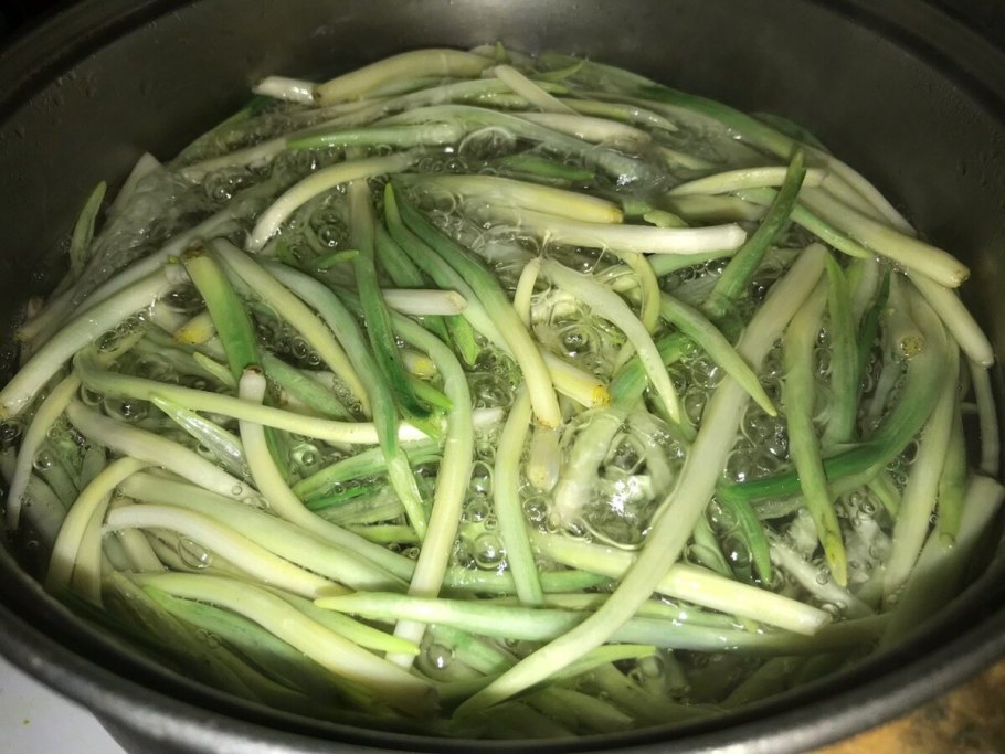 Черемша в горах