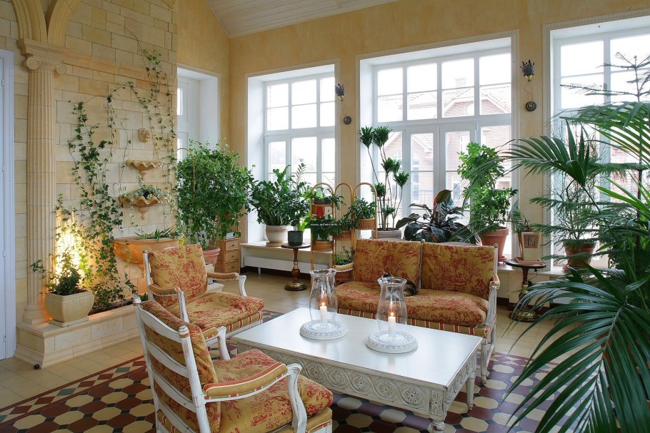 Зимний сад в доме