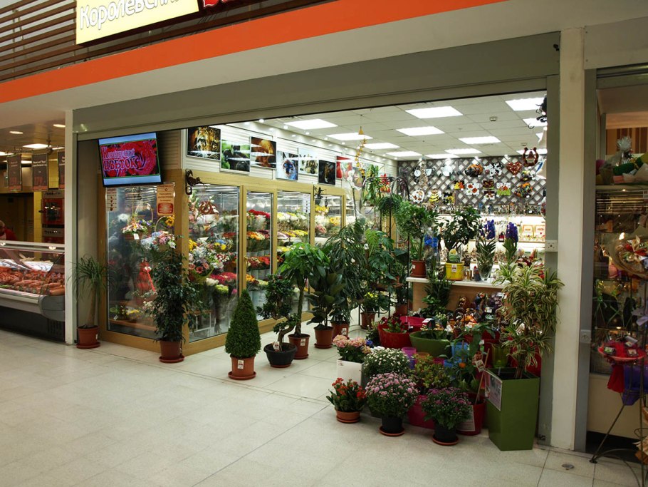 Флористический магазин в ТЦ