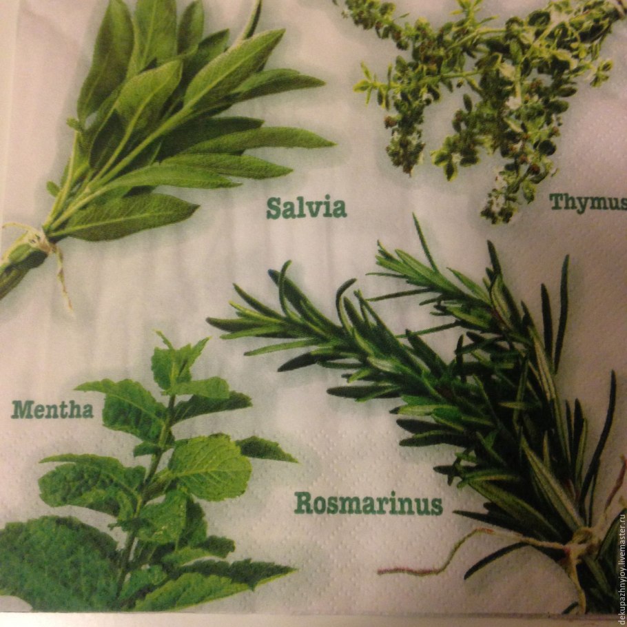 Тимьян розмарин душица