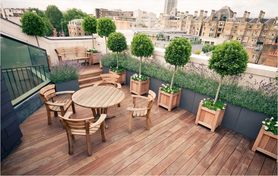 Озеленение террасы