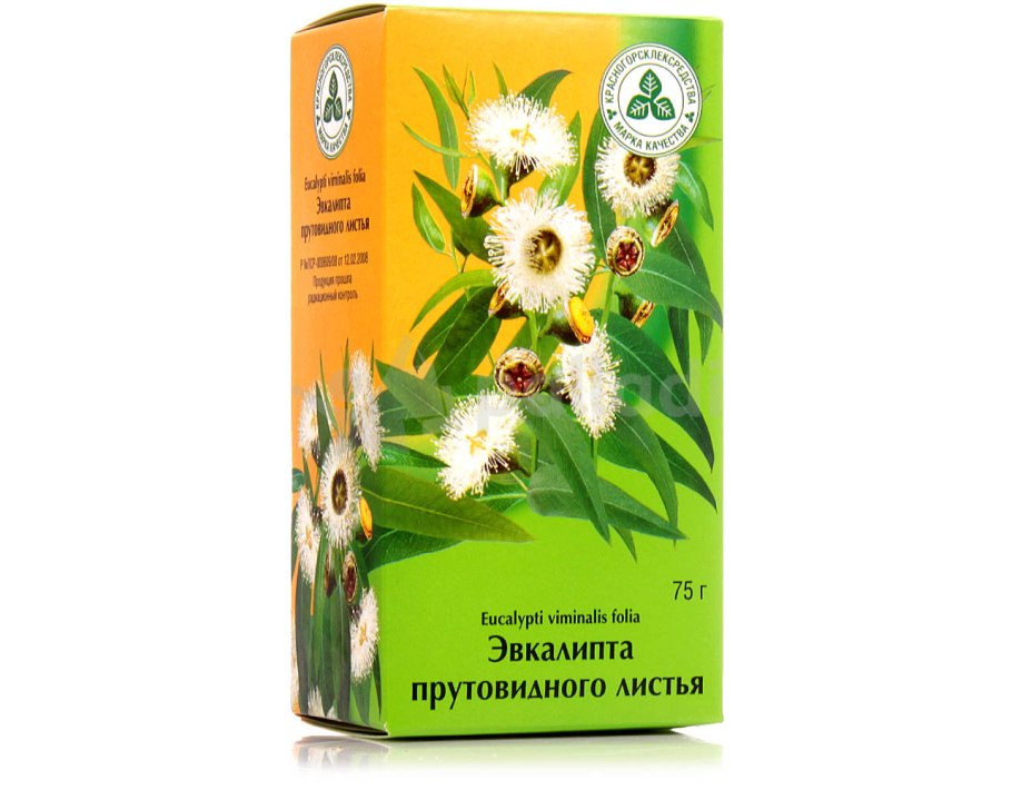 Эвкалипта прутовидного листья 75 г