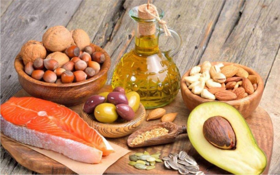 Продукты с полезными жирами