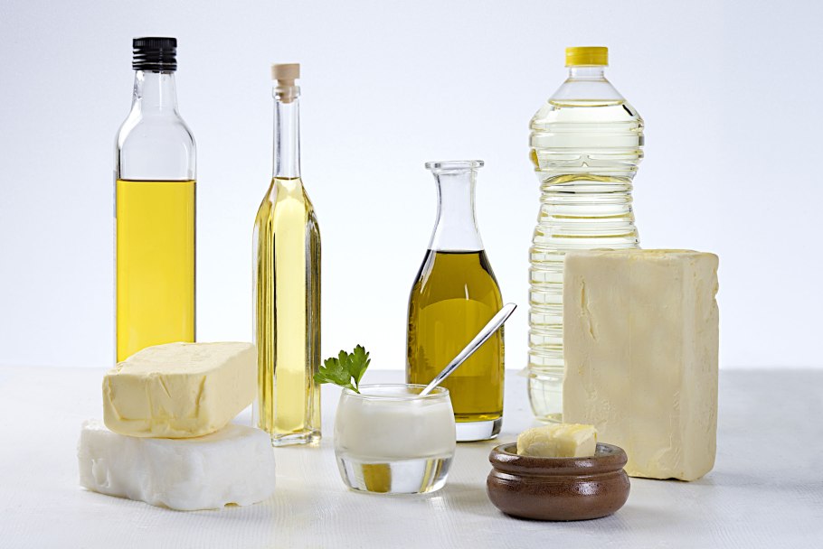 Масло сливочное и растительное