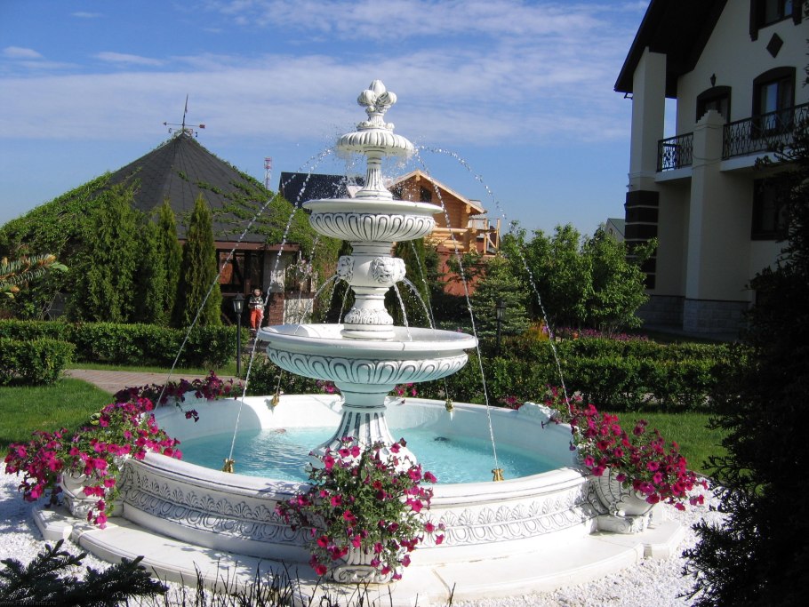 Фонтан для дачи