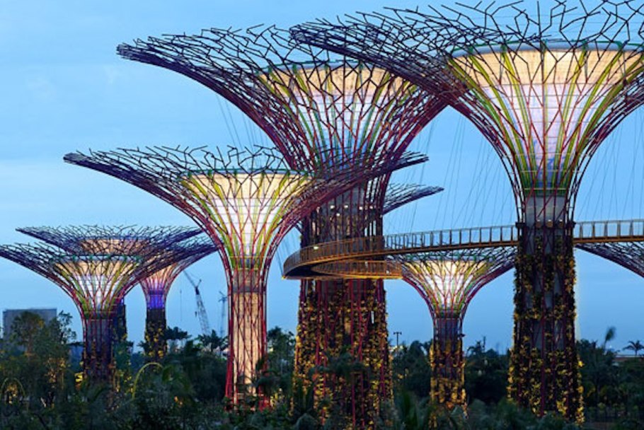 Бионика в архитектуре Сингапур