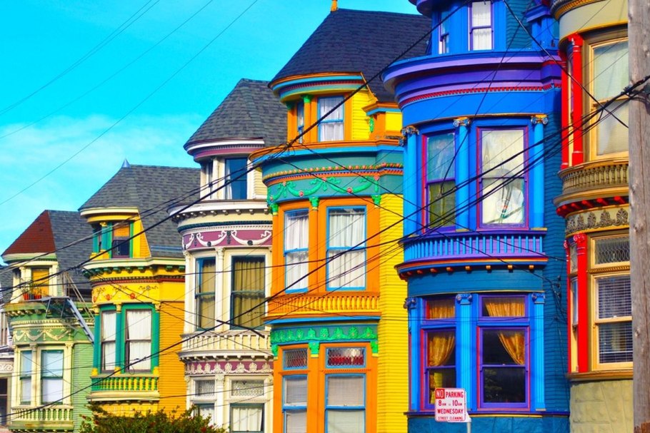 Радужный дом в Вудстоке