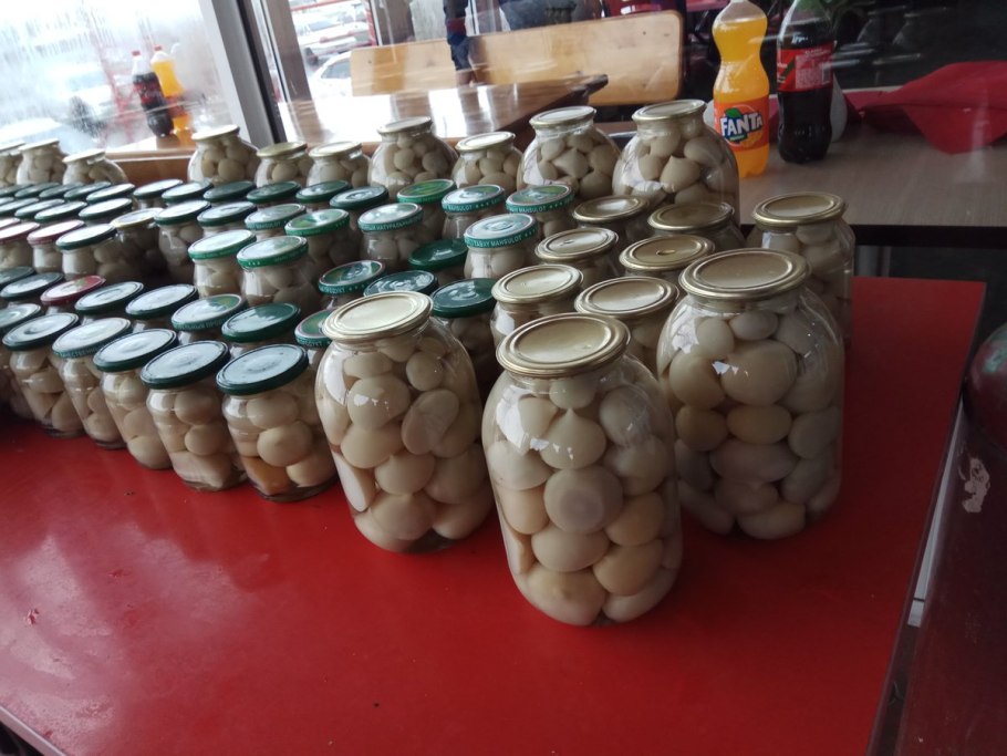 Горный лук Анзур маринованный