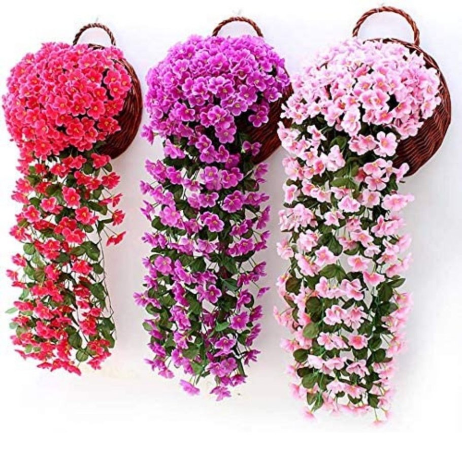 Висячие цветы