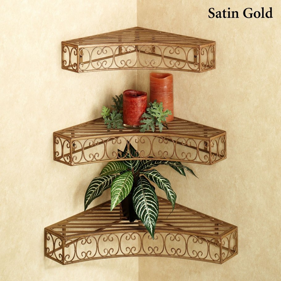 Цветочные полки настенные