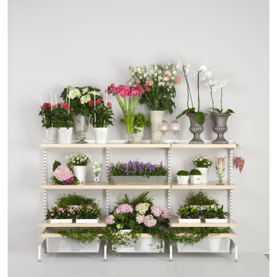 Настенные полки для цветов