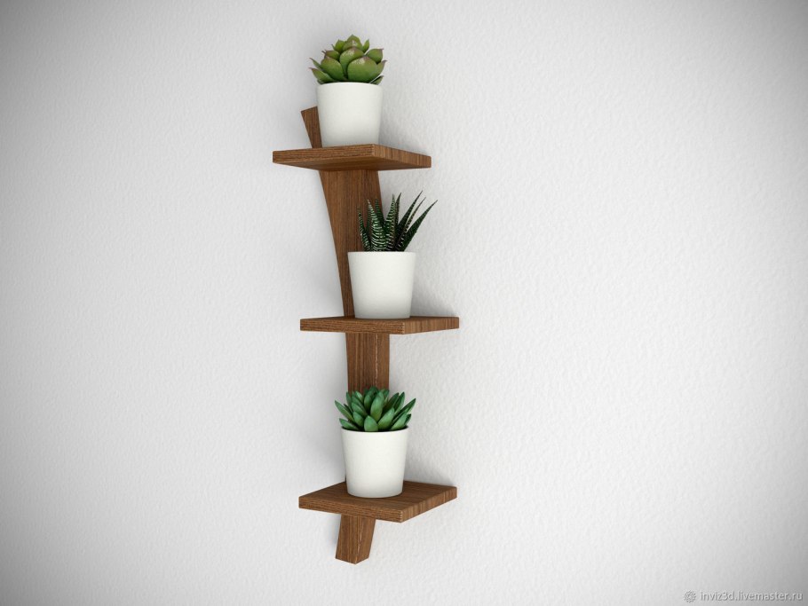 Подставка для цветов из паллет