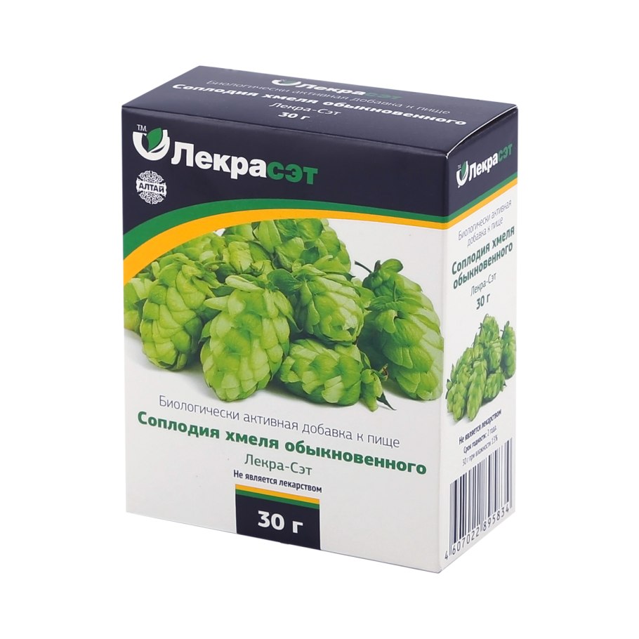 Хмеля соплодия, пачка, 30г