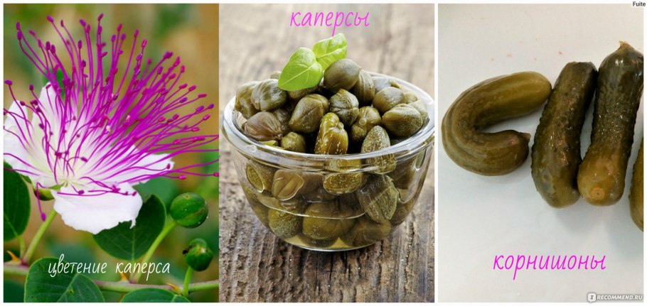 Каперсы соцветия