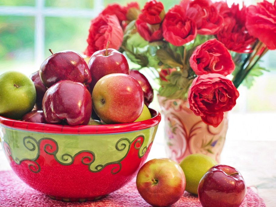 «Яблоки и цветы» (1895/1896)