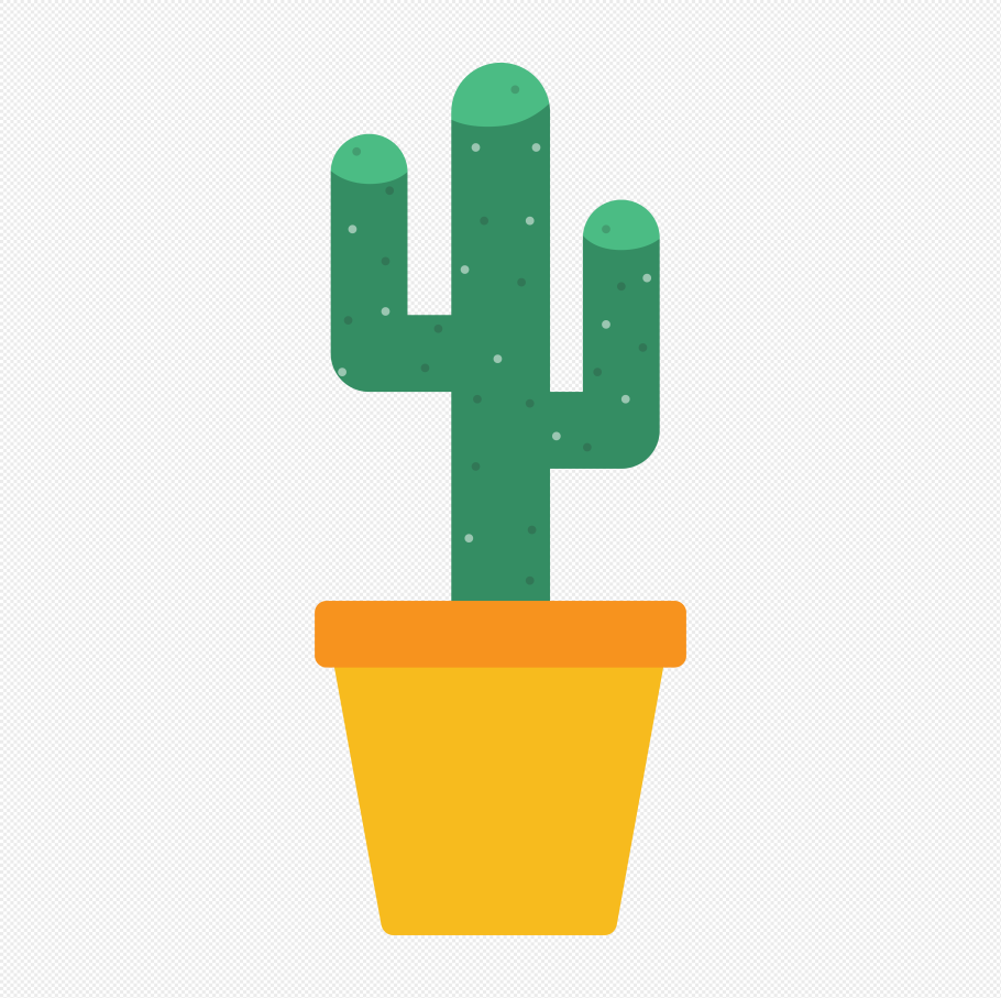 Кактус PSD